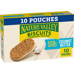 Nature Valley Peanut Butter Biscuit Sandwiches, 10 Bars, 13.5 oz