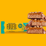 FULFIL Chocolate Salted Caramel Flavored Protein Bars, 12 Count, Gluten Free