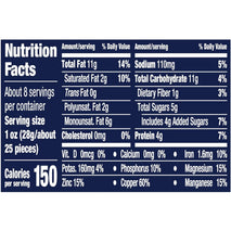 PLANTERS Deluxe Honey Roasted Whole Cashews: Sweet & Salty Snack, Plant-Based Protein, Crunchy Texture, Resealable Canister