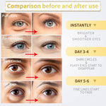 24K gold under eye patches for dark circles, puffiness, and wrinkles care, 60pcs
