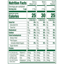 del monte fruit cup snacks, family pack, no sugar added, 12-pack, 4 oz variety pack