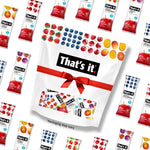 That's It Fruit Bars Variety Pack, 20 Pack, 100% Natural Fruit Snacks, Gluten-Free, Vegan & Low Carb
