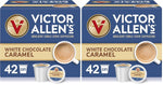 Victor Allen's Coffee Sweet and Salty Caramel Flavored Cappuccino Mix, 42 Count, Single Serve K-Cup Pods for Keurig K-Cup Brewers