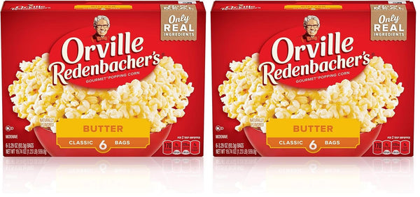 Orville Redenbacher's Microwave Popcorn, 36-Count, 3.29 oz. Bags