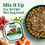 nutro natural choice adult dry dog food, chicken & brown rice recipe, 30 lb bag, supports healthy skin and coat