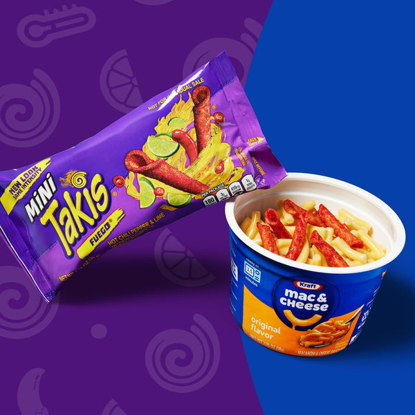 Takis Mini Variety Pack Assorted Flavored Rolled Tortilla Chips