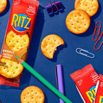 RITZ Peanut Butter Sandwich Crackers, 48 Snack Packs, 6 Boxes, 6 Crackers Per Pack