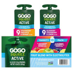 18-count variety pack of no sugar added active fruit blend with electrolytes
