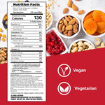Premium Orchard Fruit Nut Mix Trail Mix, 18oz, Bulk Blend of Mixed Nuts and Dried Fruit