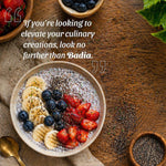 Badia Chia Seed, 22 oz - High Fiber, Omega-3, Protein, Energy Boost - Smoothies, Yogurt, Baking, Oatmeal
