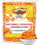 Mexican Wheat Wheel Pasta Snacks by Turinos 1LB