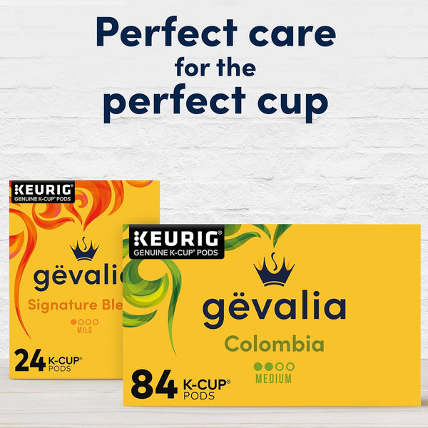 Gevalia Colombia Medium Roast K-Cup Coffee Pods, 84 ct Box, Keto and Low Carb Friendly