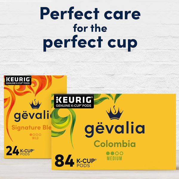 Gevalia Colombia K-Cup Coffee Pods, 84-count box, compatible with Keurig 1.0 & 2.0