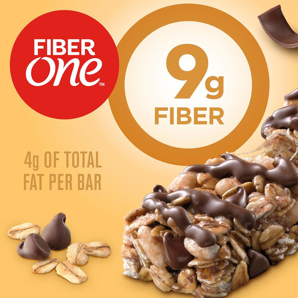 Fiber One Chewy Bars, Oats and Chocolate, Mega Pack, 15 Count, 21.2 oz