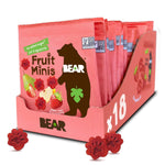 Bear Real Fruit Snack Minis, Raspberry/Blueberry