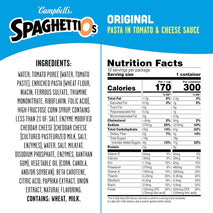 SpaghettiOs Original Canned Pasta, 15.8 oz Can, Pack of 12