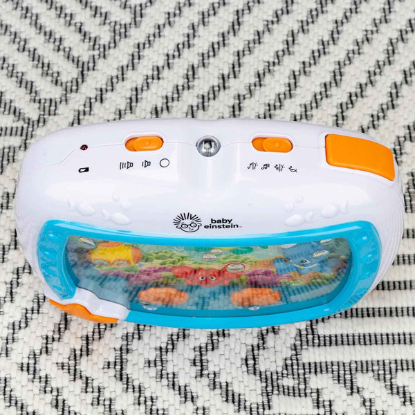 Baby Einstein Sea Dreams Soother Musical Crib Toy and Sound Machine, Newborn and up
