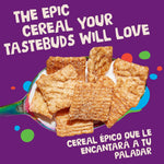 cinnamon toast crunch family size 18.8 oz crispy cinnamon cereal whole grain breakfast cereal