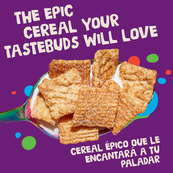 cinnamon toast crunch family size 18.8 oz crispy cinnamon cereal whole grain breakfast cereal