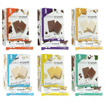 Power Crunch Protein Energy Wafer Bars, 12 Count, Peanut Butter Fudge, 1.4 Ounce