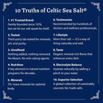 Celtic Sea Salt Fine Ground - Unrefined Mineral Salt, Sustainably Harvested, GMP Certified, Lab Tested