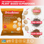 Mini Rice Cakes Cinnamon Swirl, Gluten Free, Vegan, 90 Calories Per Bag