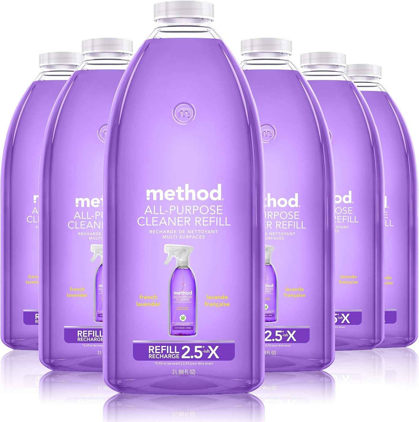 Method All-Purpose Cleaner Spray, French Lavender, Perfect for Most Counters, Tiles and More, 28 Fl Oz, (Pack of 1)
