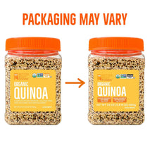BetterBody Foods Organic Quinoa, 24 oz, Vegan, Gluten Free, Low Glycemic, USDA Organic
