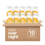 Oats Overnight Maple Brown Sugar Overnight Oats, High Protein Oatmeal Shake (15g Protein) – Just Add Water Breakfast, Gluten Free, Non-GMO, Meal Replacement Drink (2.1 oz, 10 Pack)