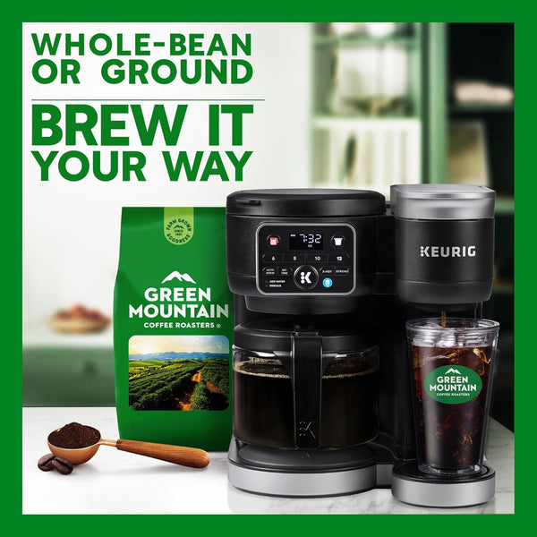 Green Mountain Coffee Roasters Breakfast Blend, 18oz Bagged Ground Coffee, Light Roast