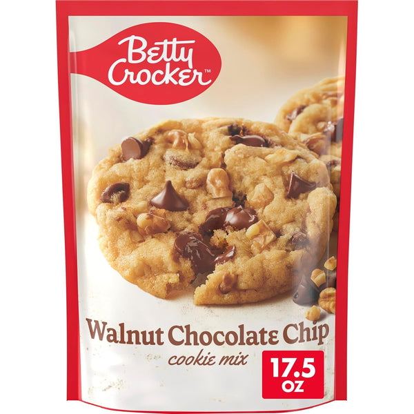 Betty Crocker Chocolate Chip Cookie Mix, 7.5 oz, Pack of 9, Makes 12 Cookies