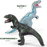 kissdream 7 piece jumbo dinosaur toys for boys realistic giant dinosaur toys 3-5 years