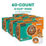 The Original Donut Shop Duos Nutty + Caramel Coffee Keurig K-Cup Pods 60 Count