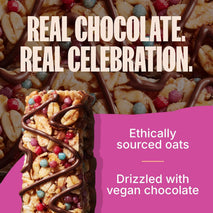 Gluten-free Birthday Cake Granola Bars in Bulk, 30 Count, Nut-free and Vegan