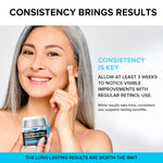 SimplyVital anti-aging collagen and retinol face cream, 1.7 fl oz, gently hydrates and firms skin
