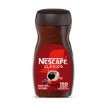 nescafe clasico instant dark roast coffee, 10.5 oz, 1 jar, 150 cups