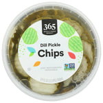365 by Whole Foods Market Dill Pickle Chips, 24 FZ, Non-GMO, Vegan, Crunchy Snack Food