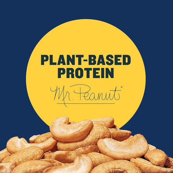 PLANTERS Fancy Whole Cashews with Sea Salt - 26 Oz Resealable Jar, Kosher, Good Source of Nutrients