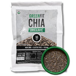 Greenfit Premium Bulk Chia Seeds (10Lbs Bag) | A+ Grade Chia | Nutrient-Packed Superfood | Non-GMO | Gluten-Free Chia Seeds Bulk | Vegan