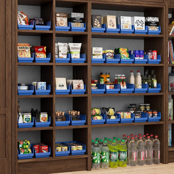 Akro-Mils 30130 Plastic Shelf Bins for Heavy Duty Storage
