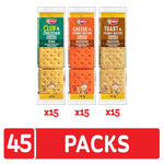 Keebler Sandwich Crackers Variety Pack 45 Packs Baked in USA