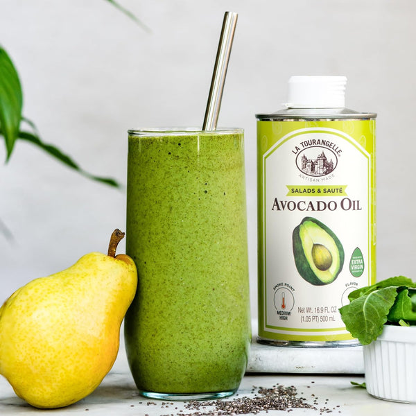 La Tourangelle 16.9 Fl Oz all-natural avocado oil for salads, fruit, fish, or vegetables with buttery flavor