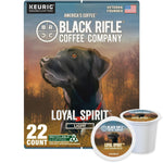 Black Rifle Coffee Company Silencer Smooth K Cups, 50 Count, Light Roast, Compatible with Keurig Machines