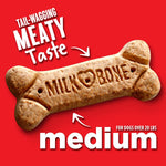 Milk-Bone Original Dog Treats Biscuits for Medium Dogs, 10 Pound Box, Crunchy Texture, Fortified with 12 Vitamins