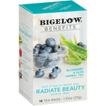Bigelow Ginger Peach Herbal Tea, 108 Tea Bags, 6 Pack, Individually Wrapped
