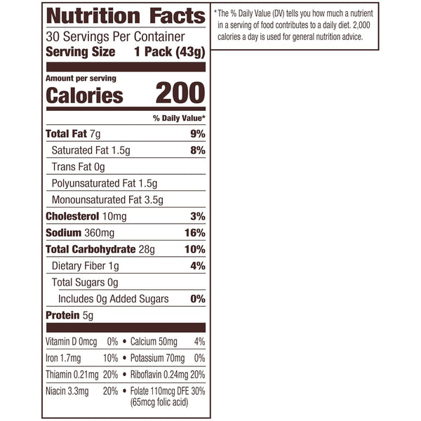 Goldfish Cheddar Crackers, 1.5 oz. Snack Packs, 30 Count