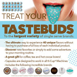 Dark Roast Coffee Pod Variety Pack for Keurig K Cups