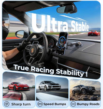 VICSEED [No.1 Powerful Suction] [Rally Racing-Grade Stability] Phone Holders for Your Car 2026 Upgraded Car Phone Holder Mount Truck Stand for Dashboard Windshield Vent for iPhone Samsung All Phones