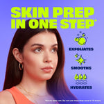 Sensitive skincare solution with collagen, coconut milk, and gentle face hair removal cream for smooth skin prep
