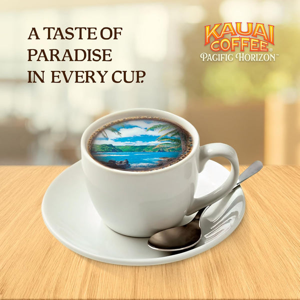 Kauai Coffee K-Cup Pods for Keurig Brewers, Dark Roast, 48 Single Serve Pods